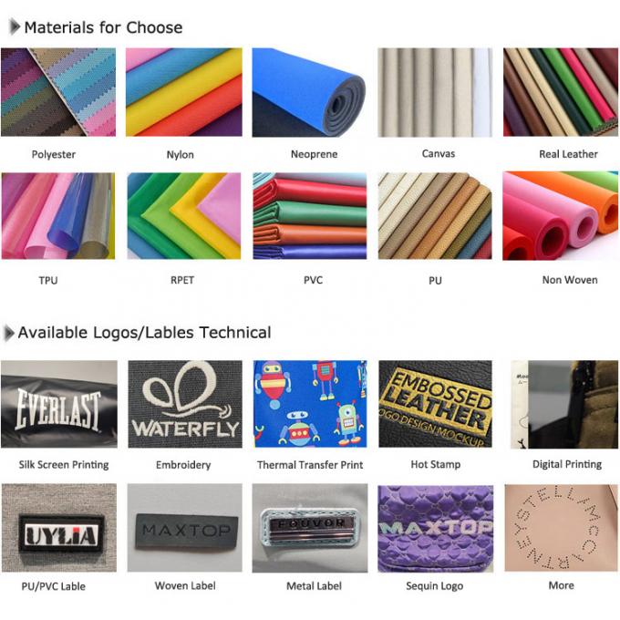 Πλήρης λειτουργική εξωτερική τσάντα ρακέτας Pickleball / Τσάντα τένις Paddle 6